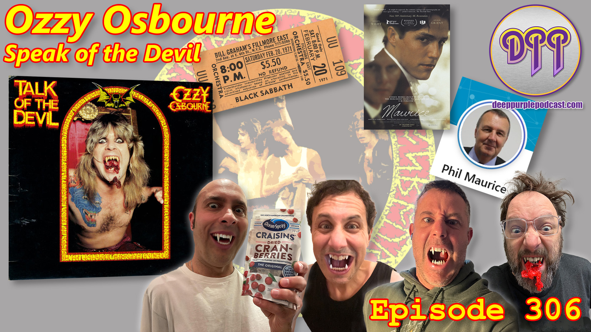 Episode 306 – Ozzy Osbourne – Speak of the Devil - The Deep Purple 